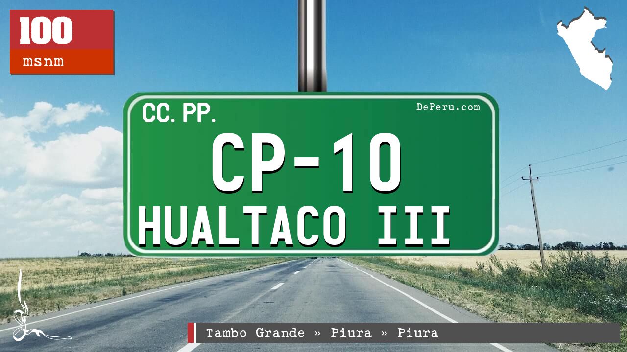 CP-10 Hualtaco III