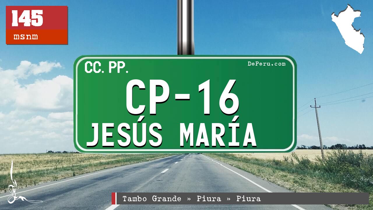 CP-16 Jesús María