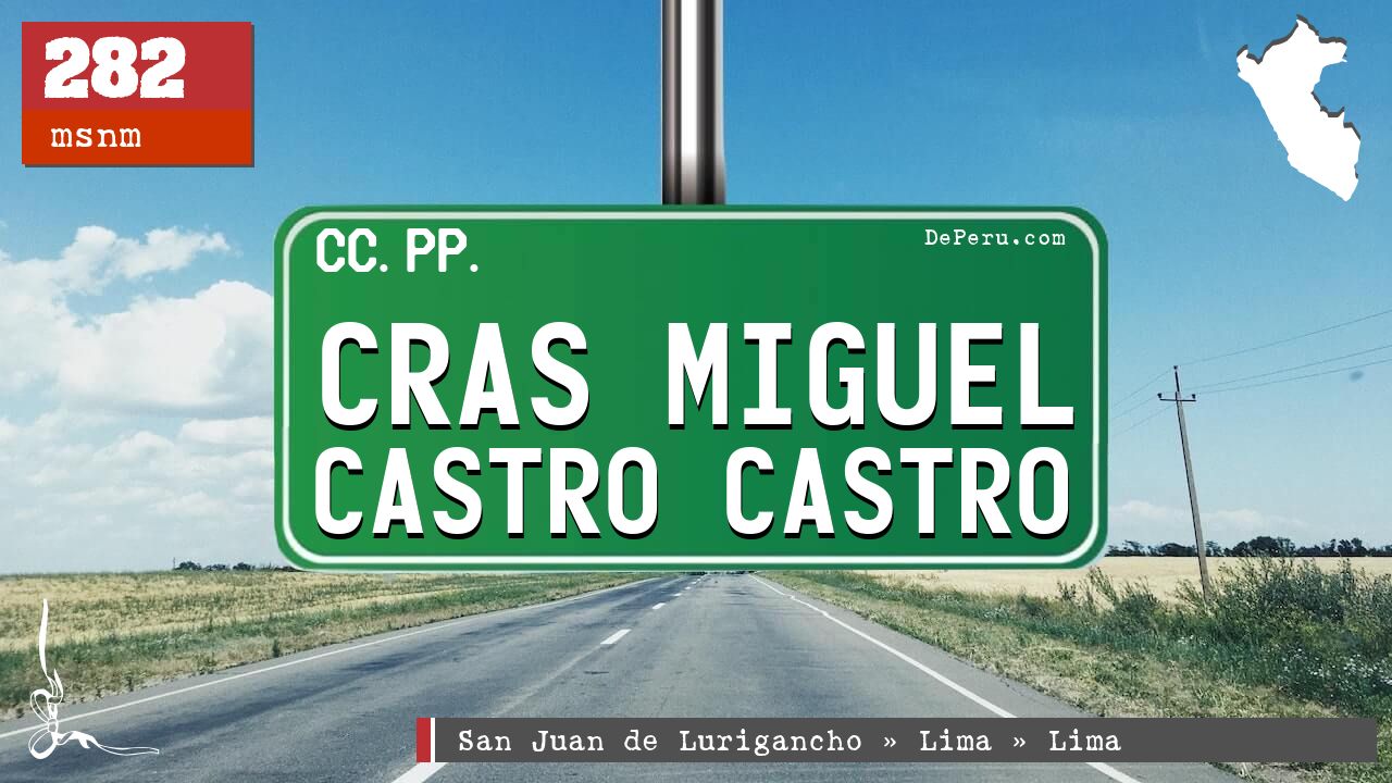 CRAS Miguel Castro Castro