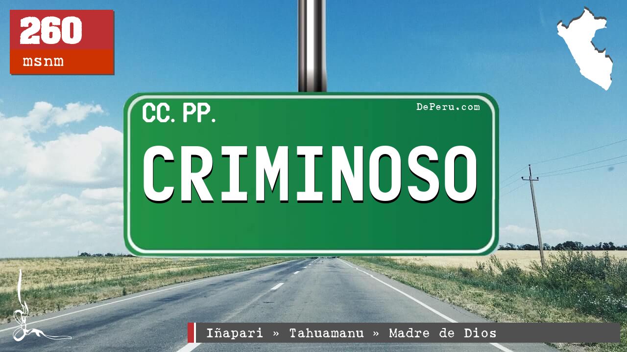 Criminoso