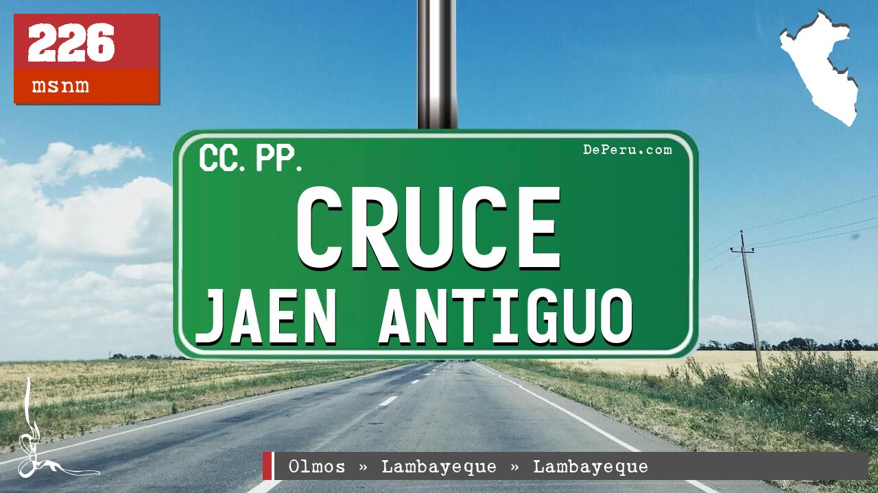 Cruce Jaen Antiguo