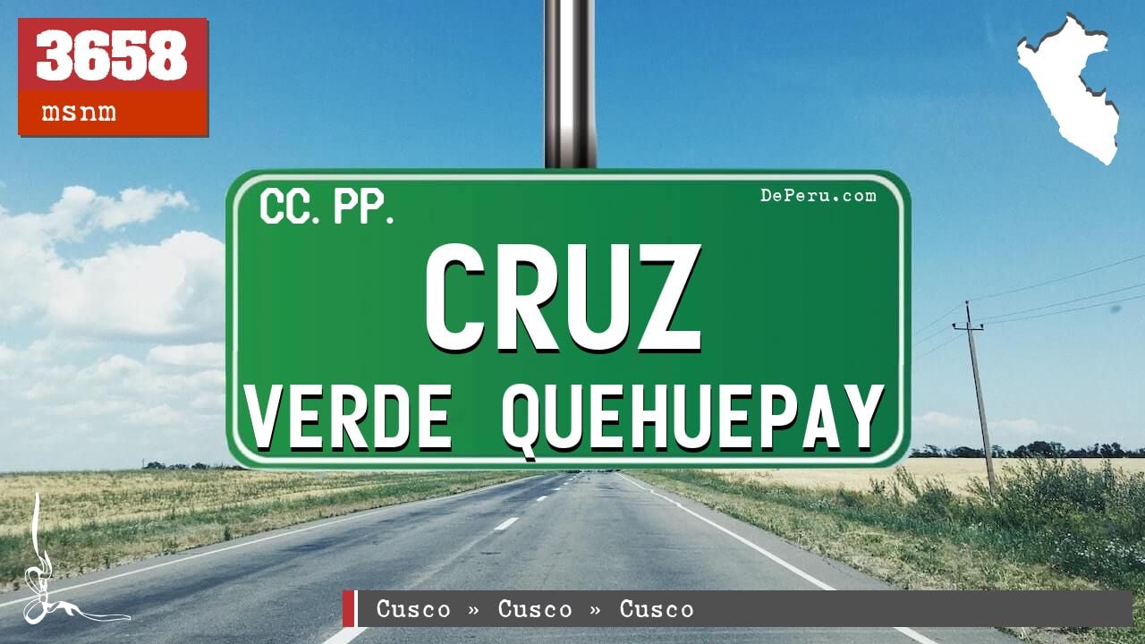 Cruz verde Quehuepay