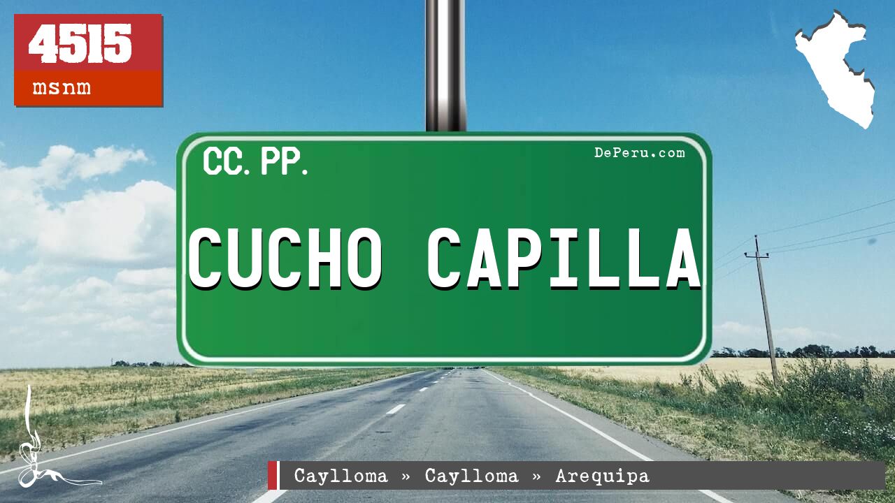 CUCHO CAPILLA