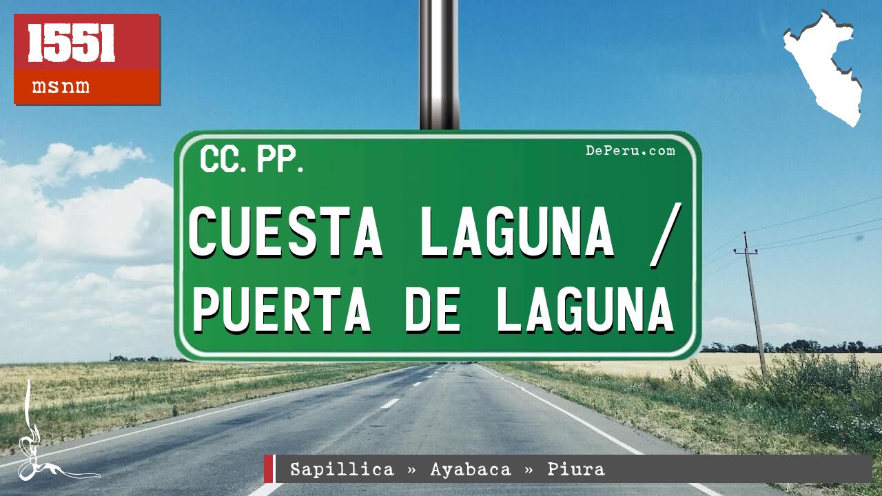 Cuesta Laguna / Puerta de Laguna