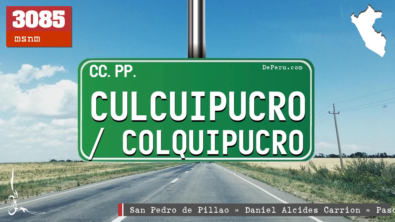 Culcuipucro / Colquipucro