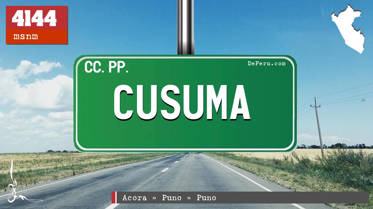 Cusuma