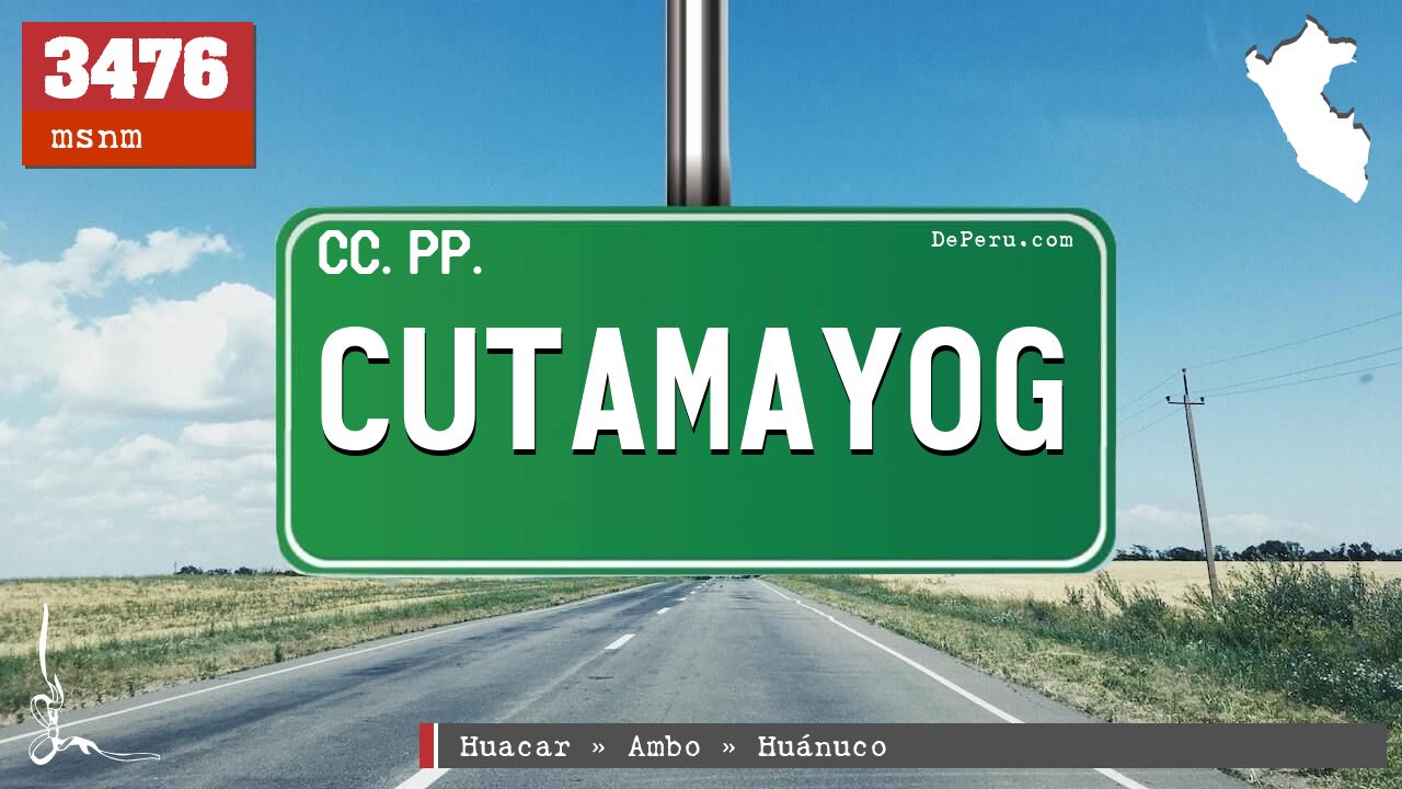 Cutamayog