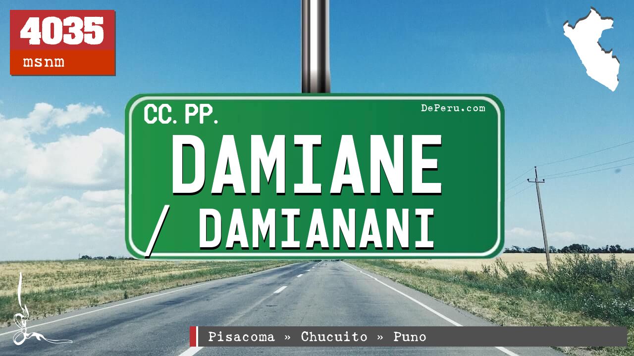 Damiane / Damianani