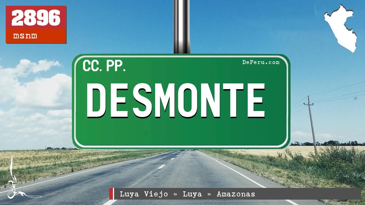 DESMONTE