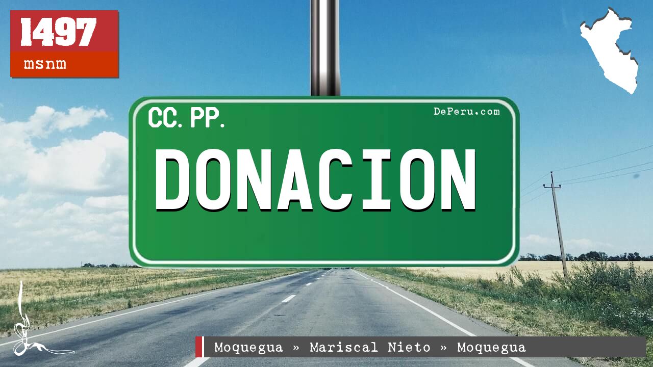 Donacion