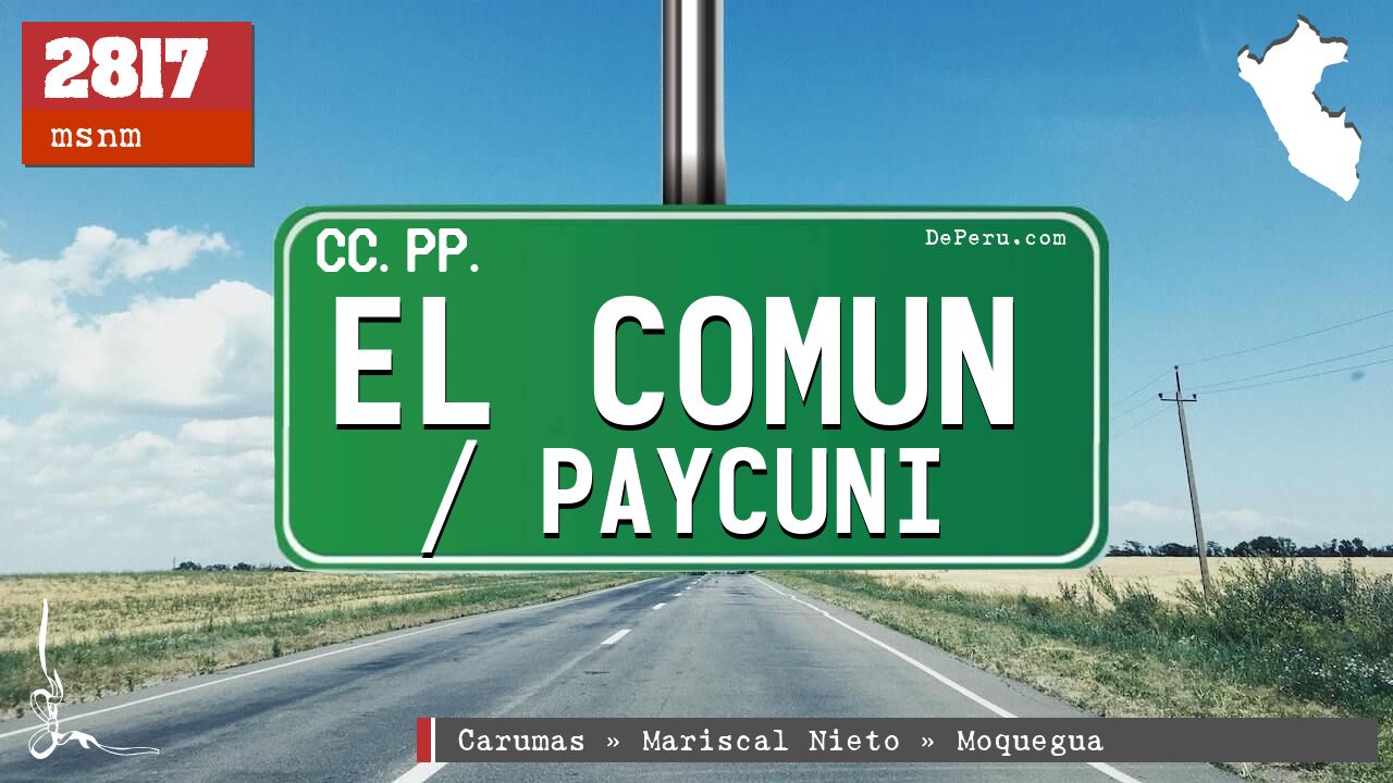 El Comun / Paycuni