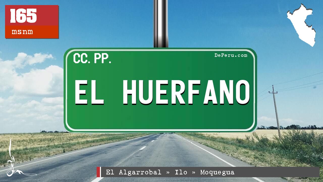 EL HUERFANO