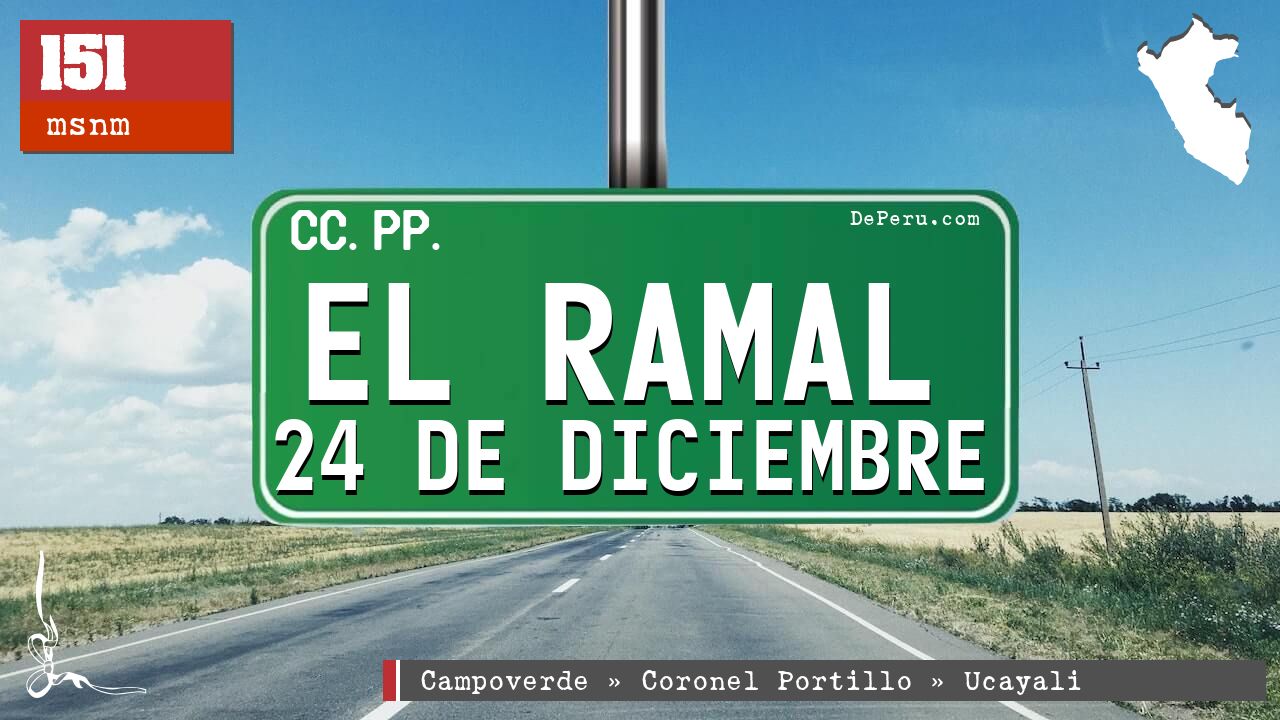 El Ramal 24 de Diciembre