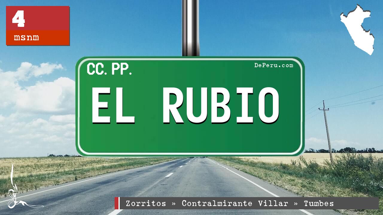 EL RUBIO