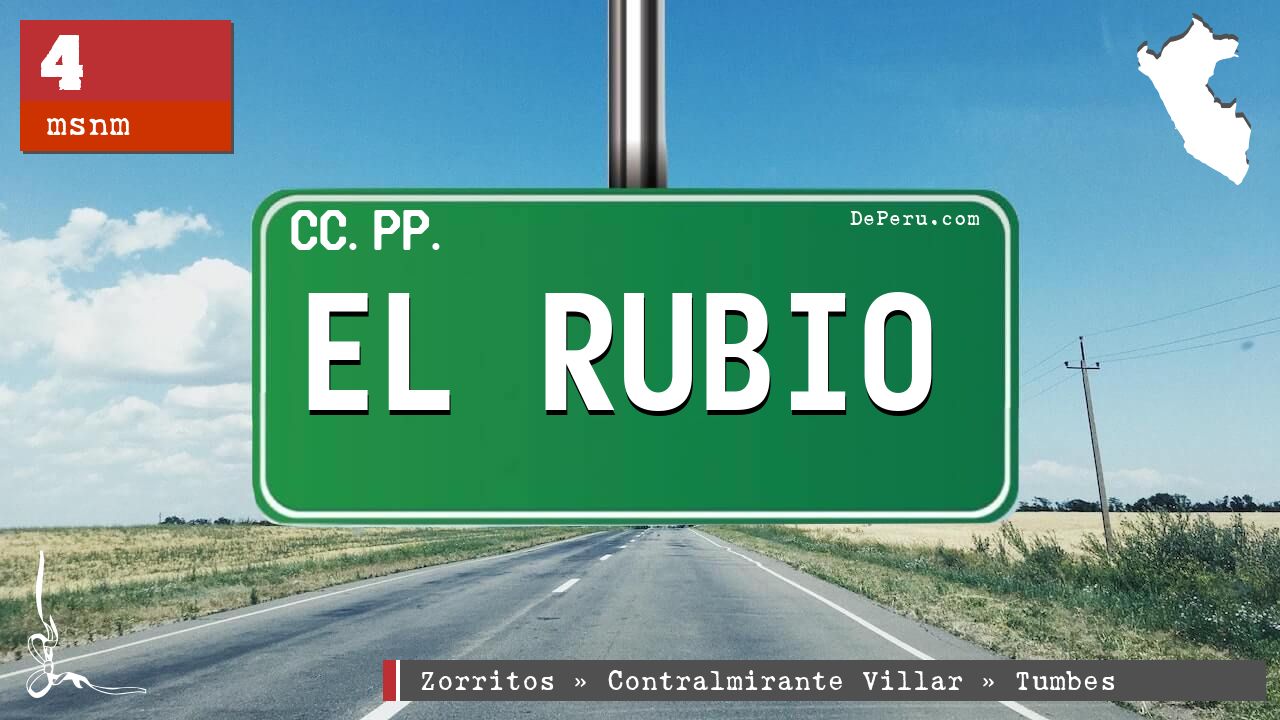 El Rubio