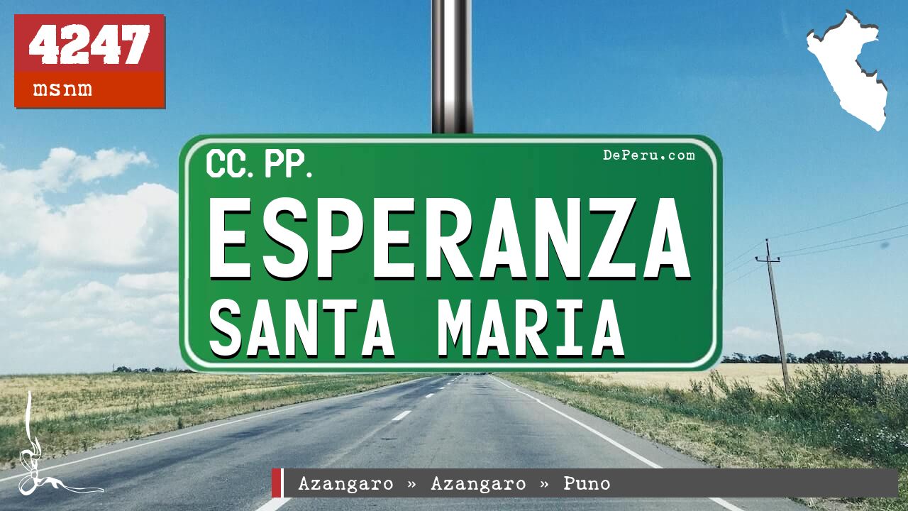 Esperanza Santa Maria