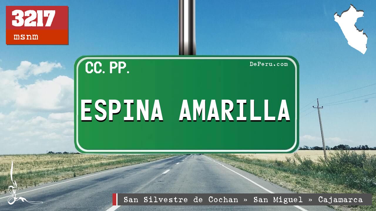 Espina Amarilla