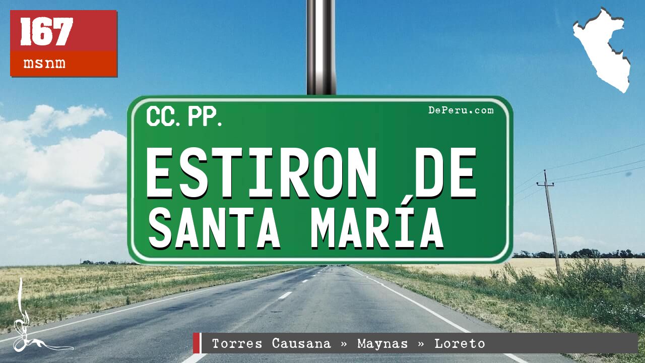 Estiron de Santa Mara