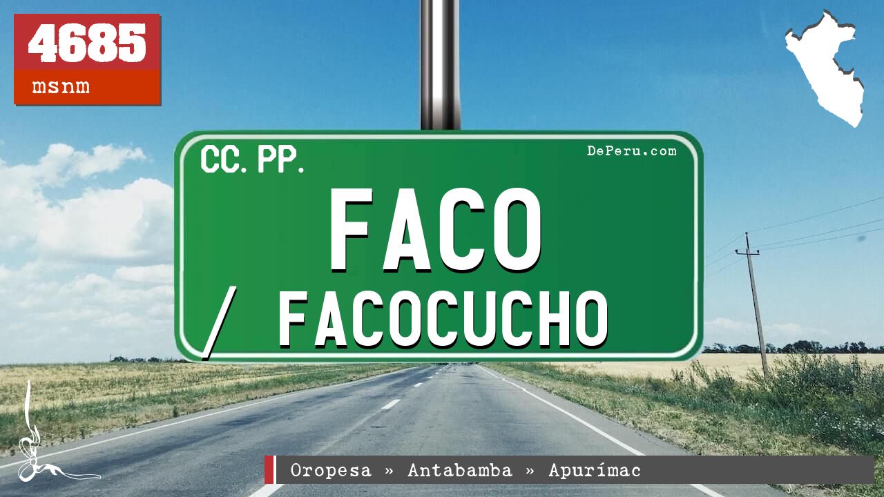 Faco / Facocucho