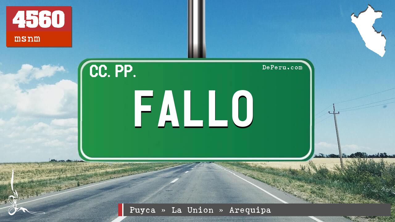 FALLO