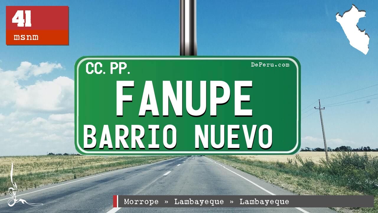 Fanupe Barrio Nuevo