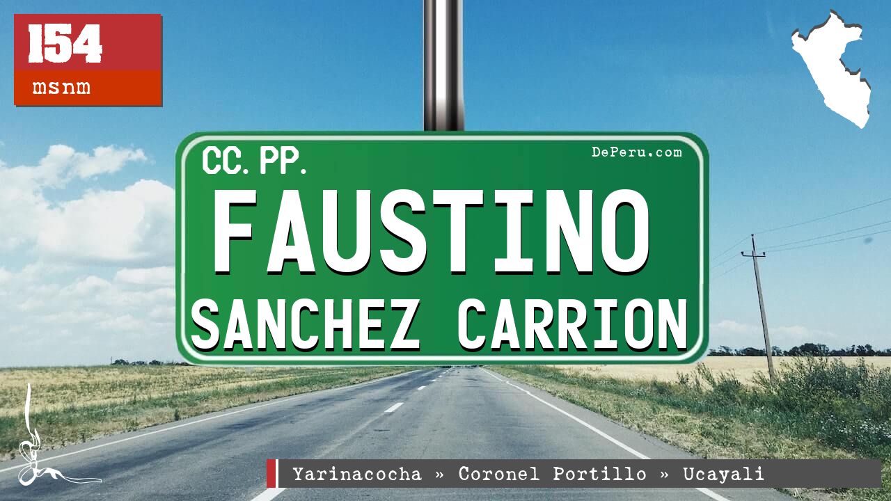 Faustino Sanchez Carrion