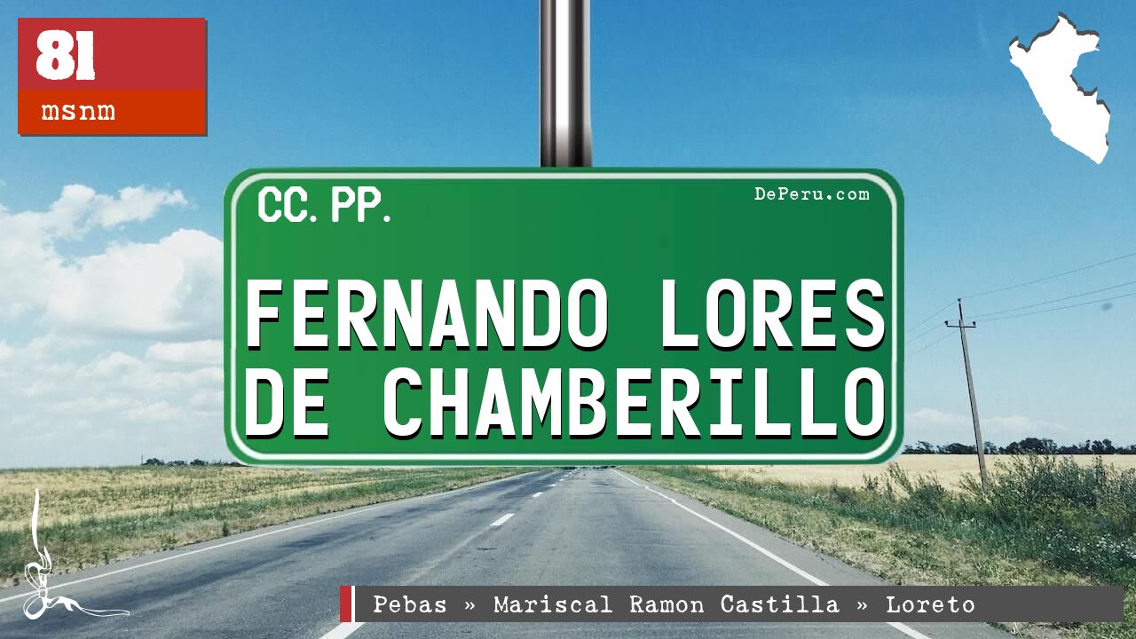 Fernando Lores de Chamberillo
