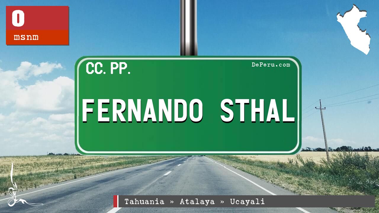 FERNANDO STHAL