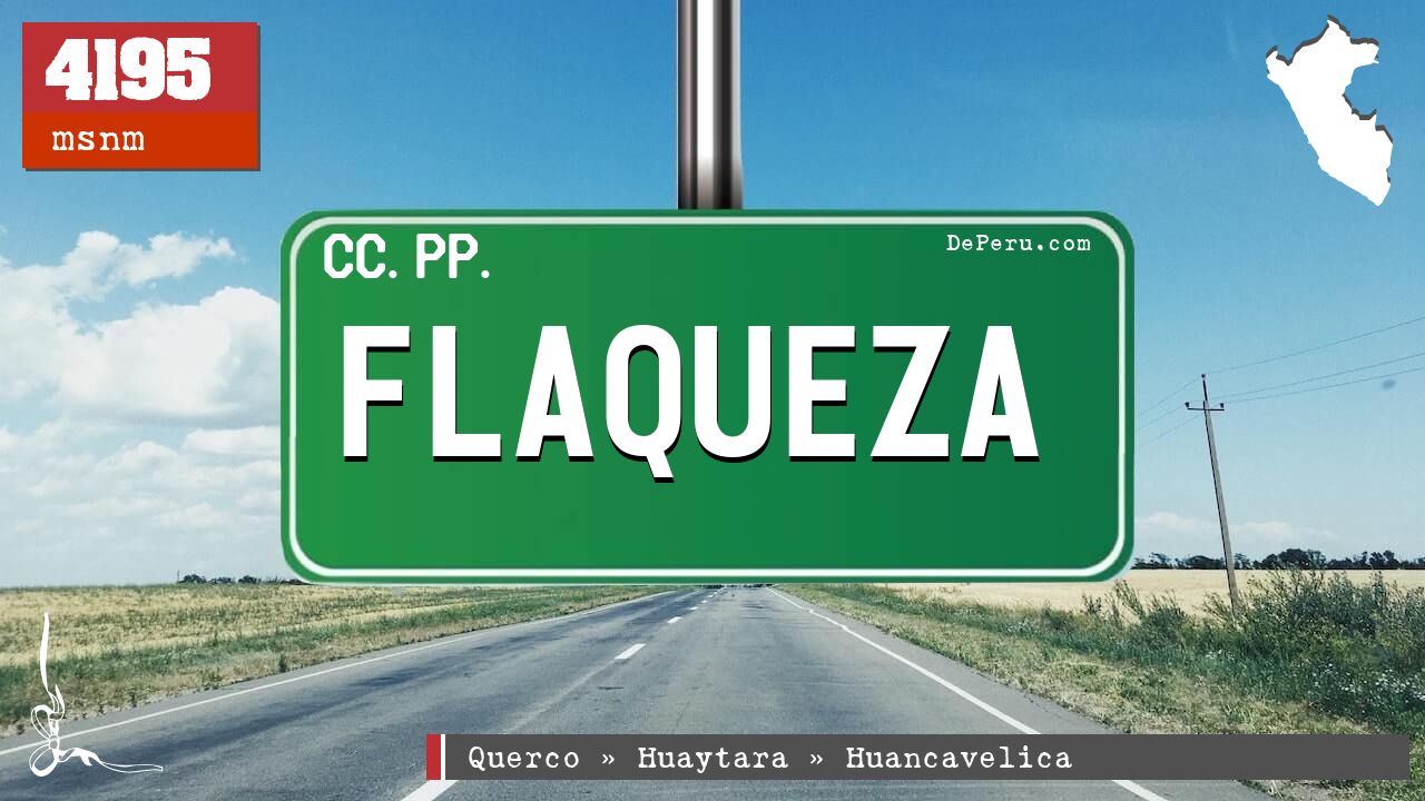 Flaqueza