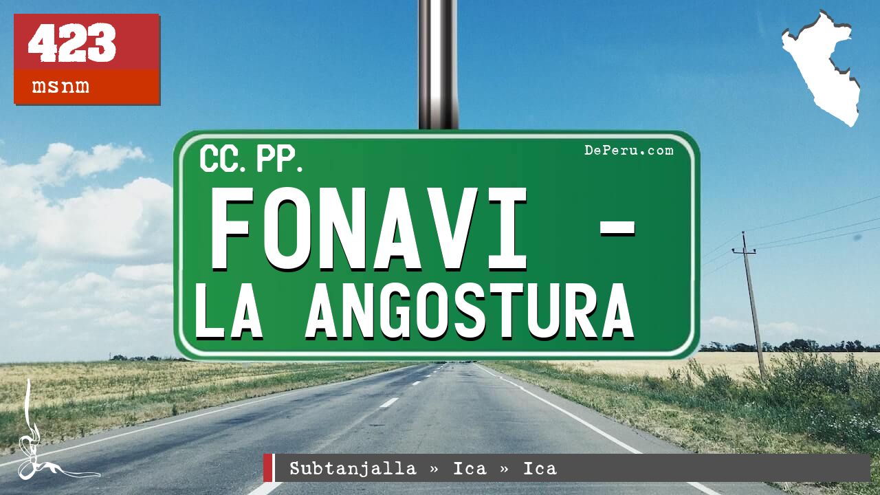 Fonavi - La Angostura