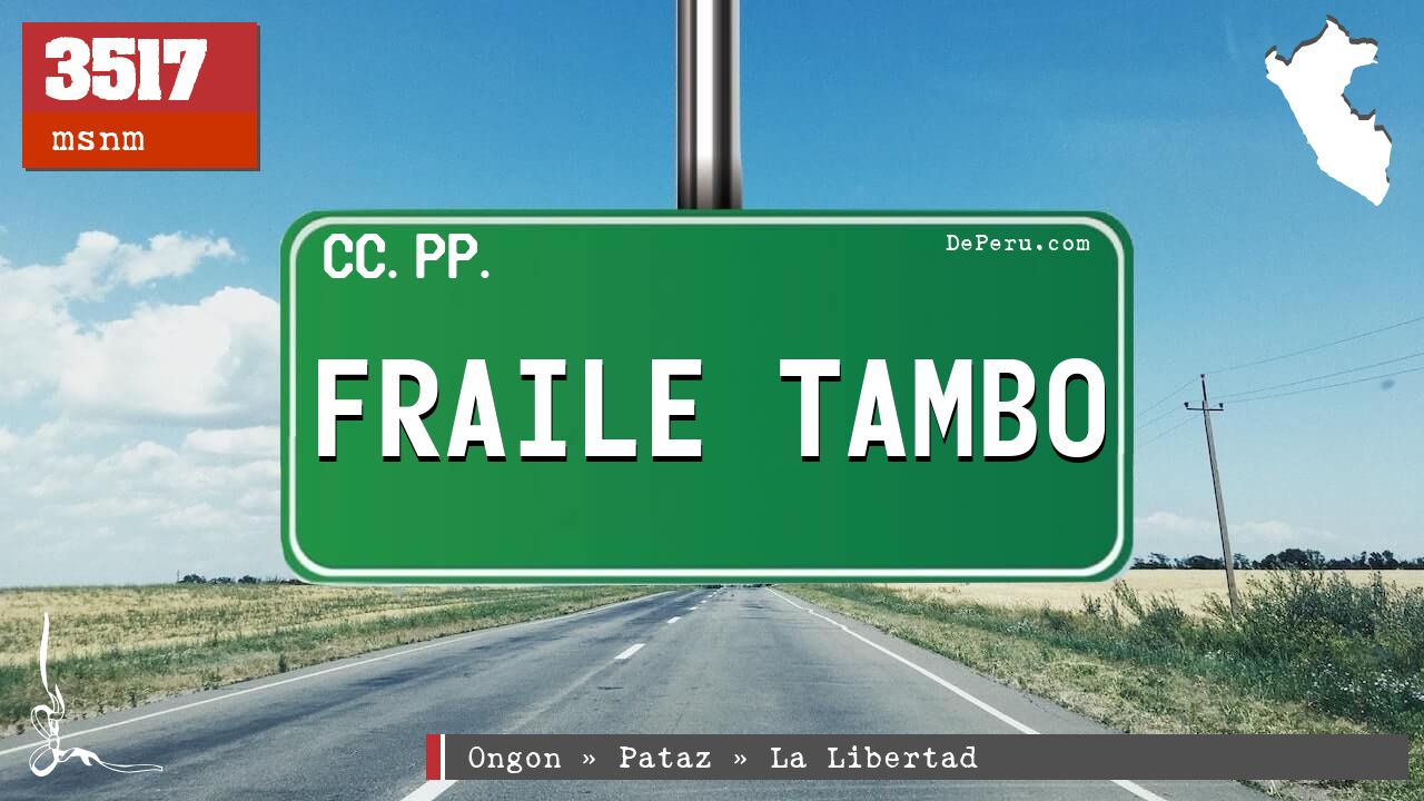 Fraile Tambo