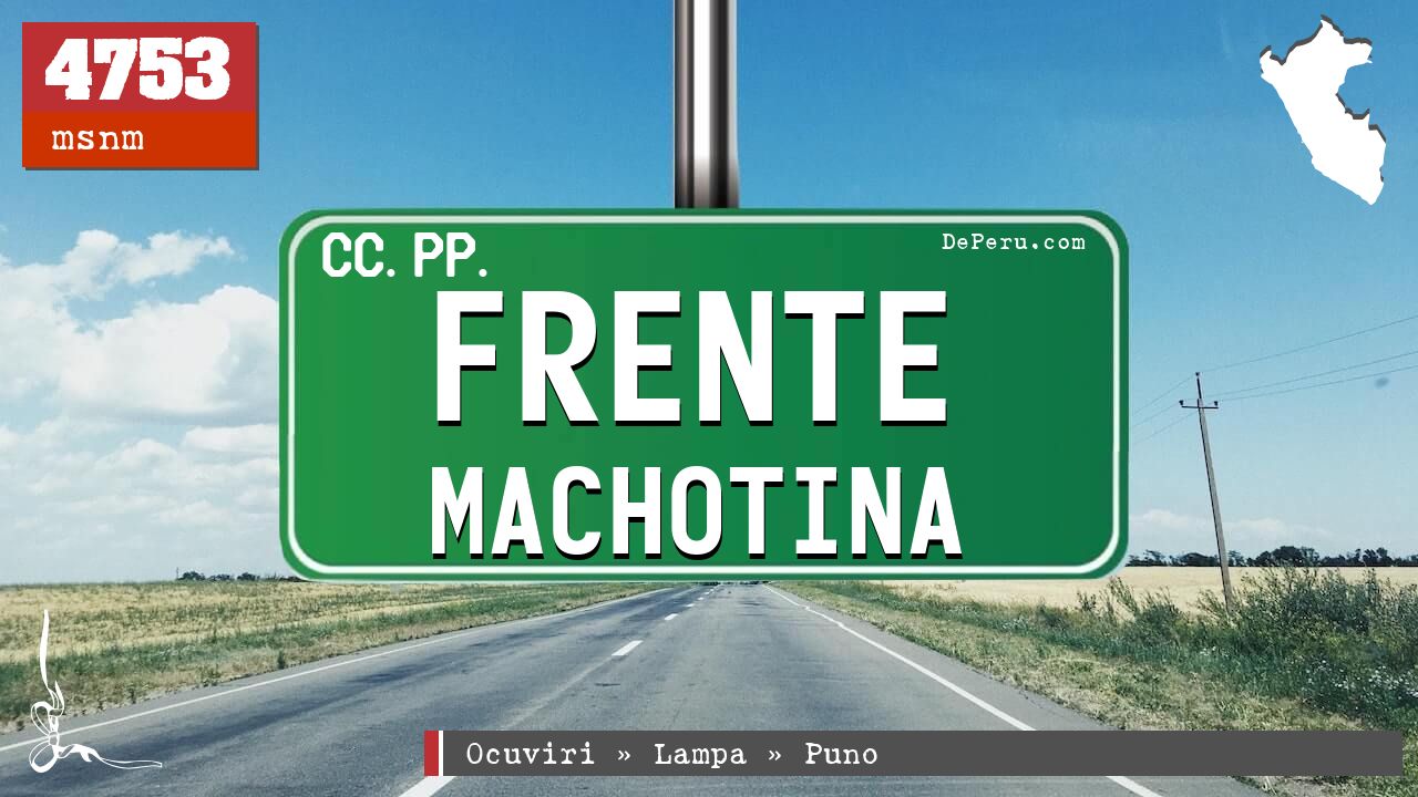 Frente Machotina