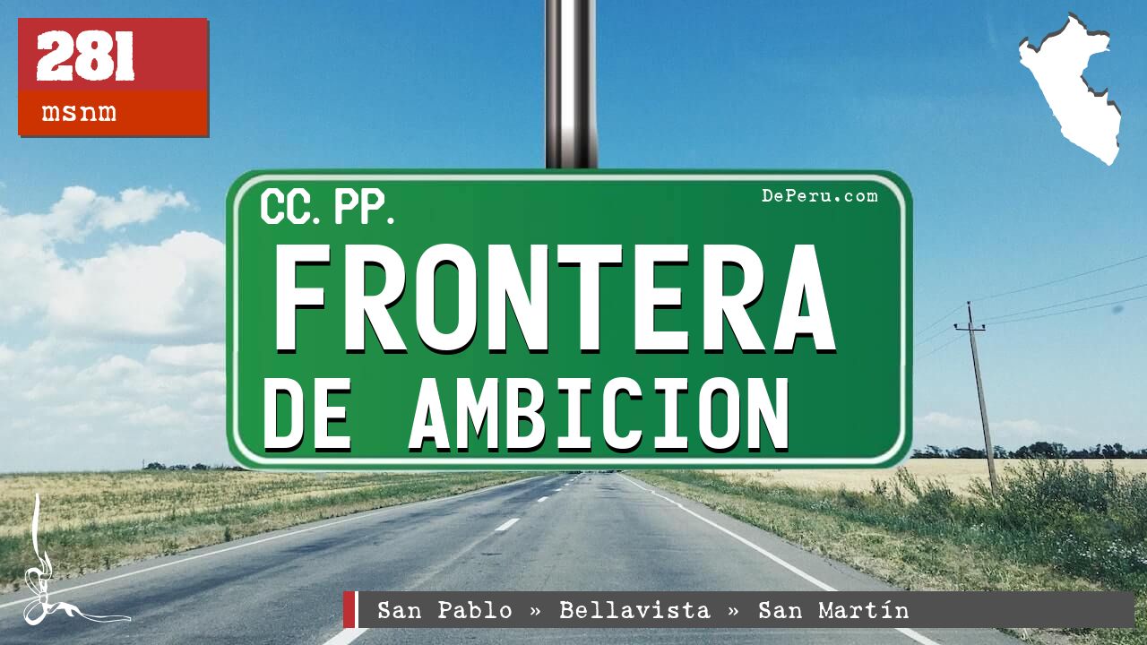 Frontera de Ambicion