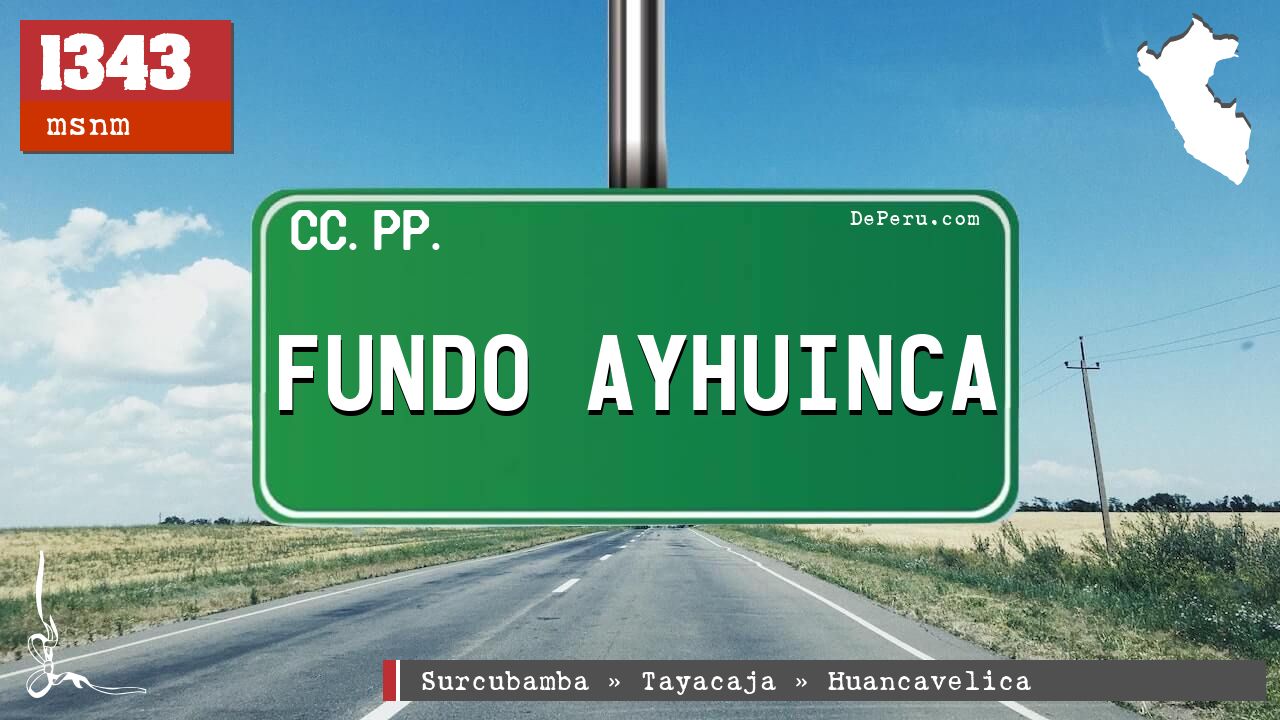 FUNDO AYHUINCA
