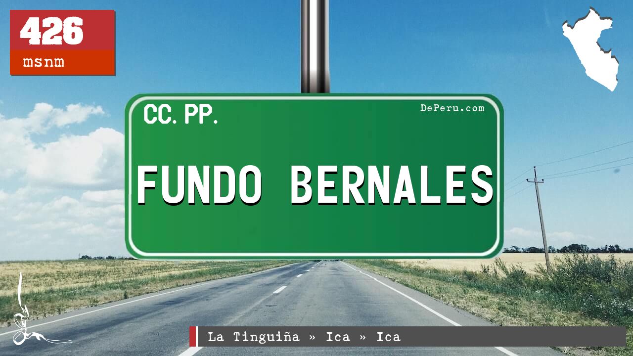 Fundo Bernales