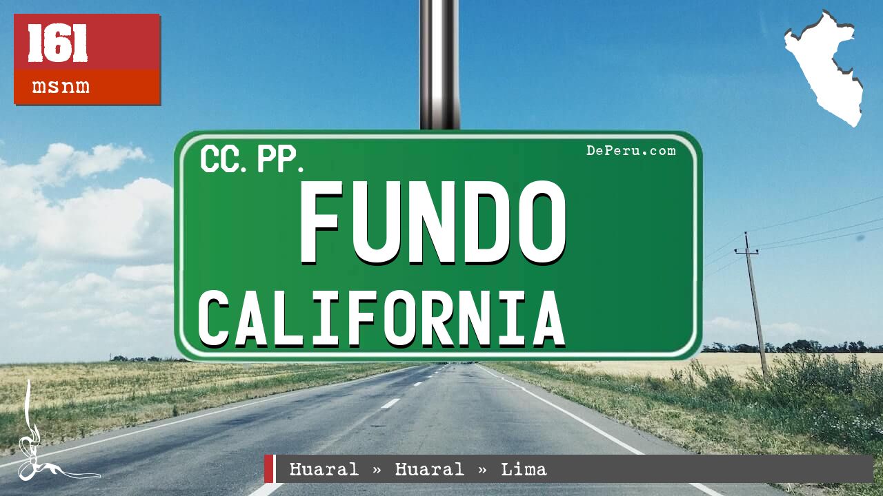 Fundo California