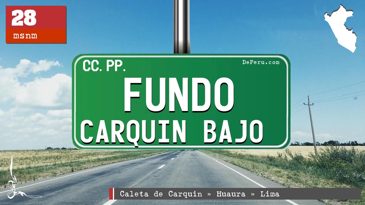 Fundo Carquin Bajo