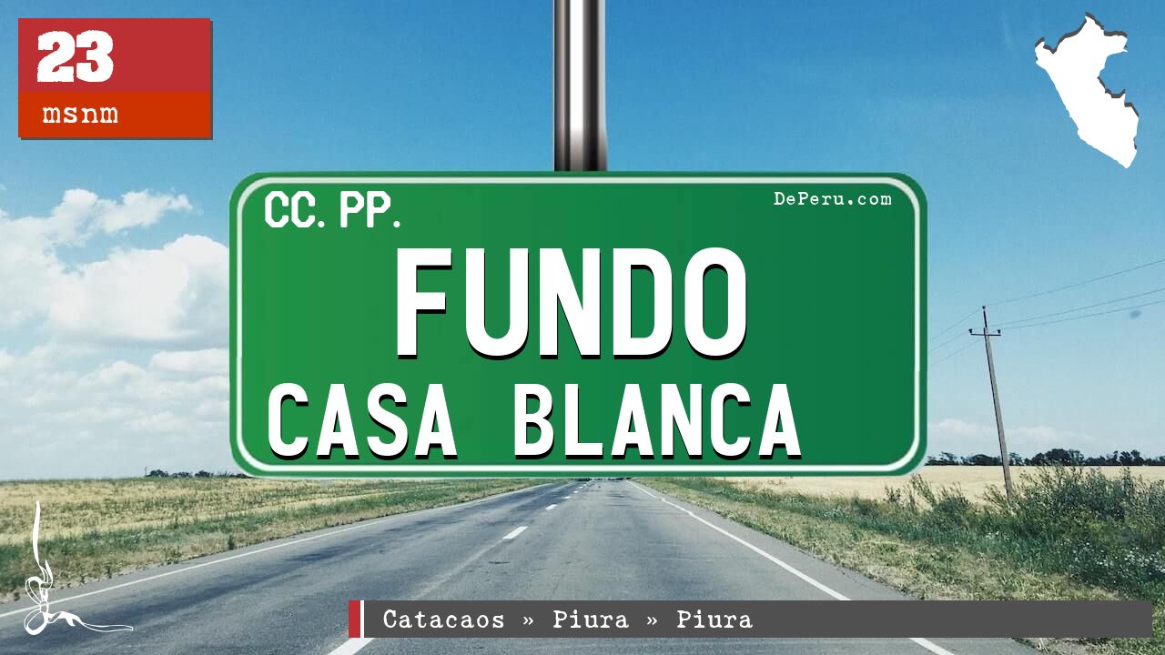 Fundo Casa Blanca