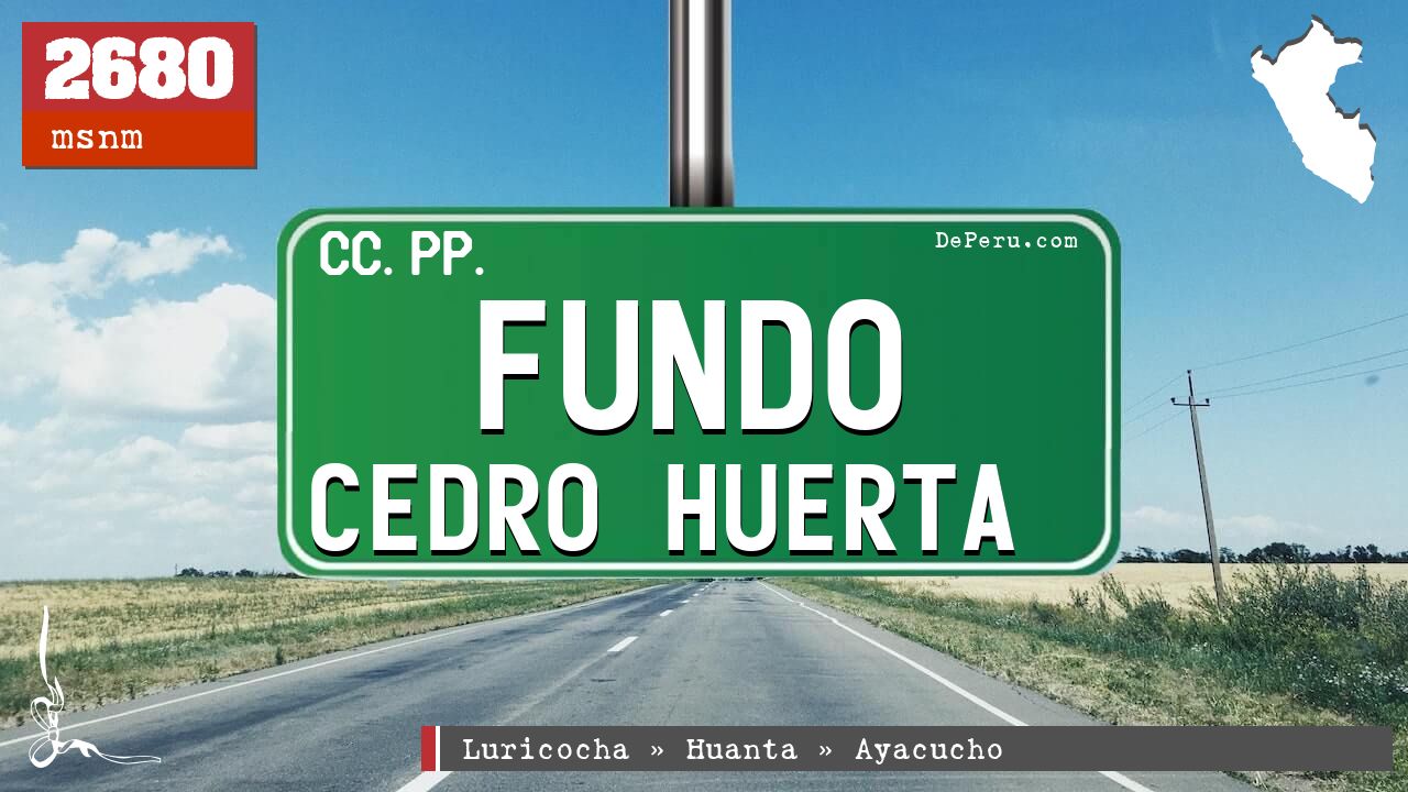 Fundo Cedro Huerta