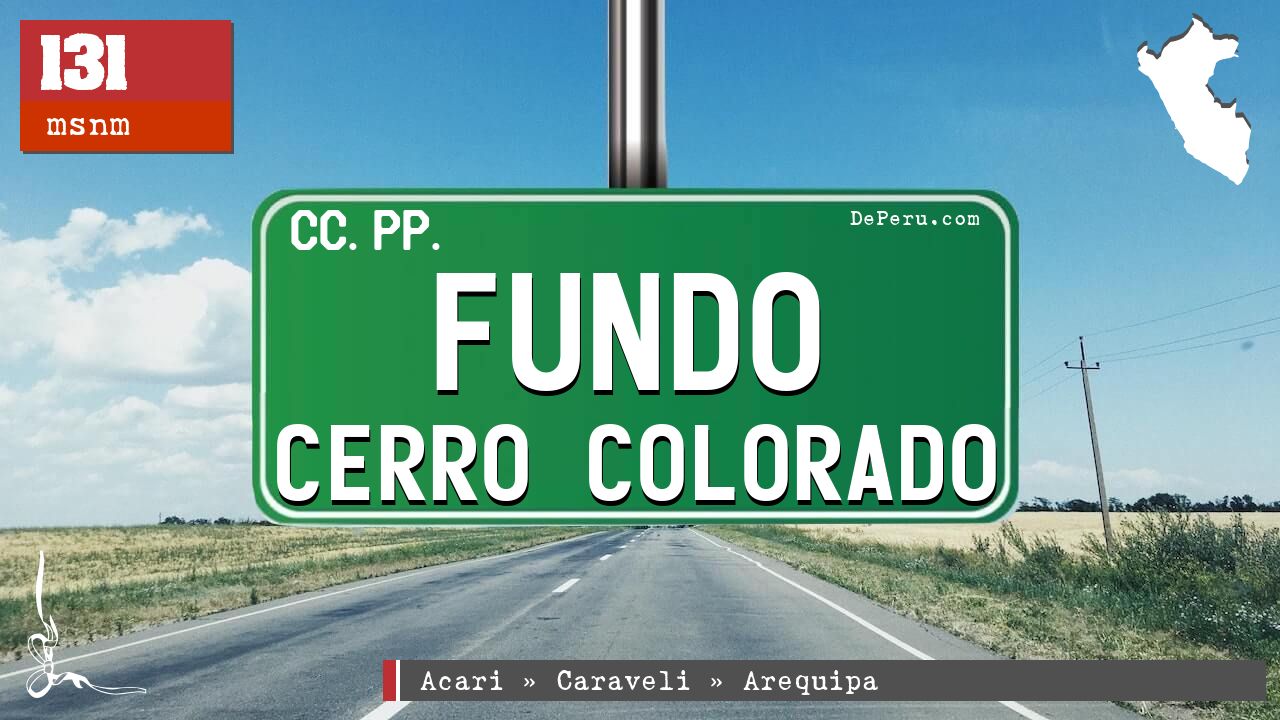 Fundo Cerro Colorado