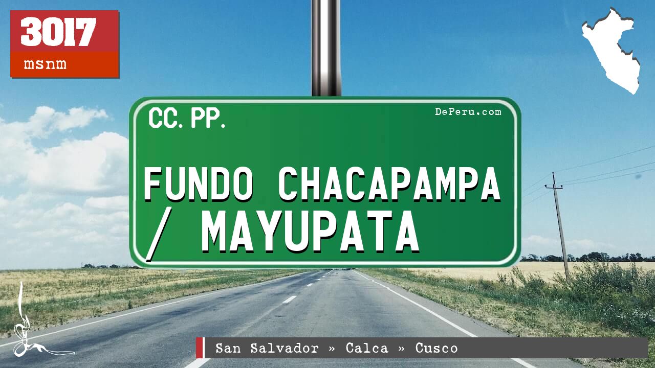 Fundo Chacapampa / Mayupata