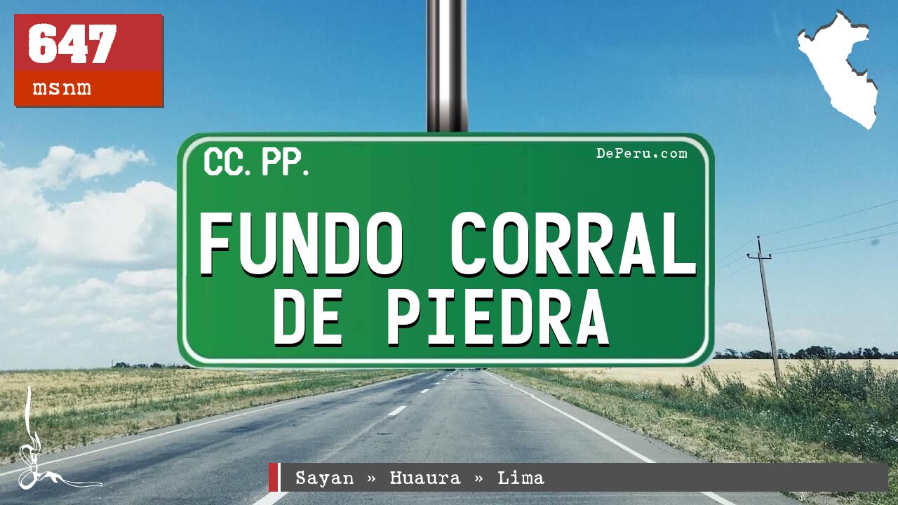 Fundo Corral de Piedra