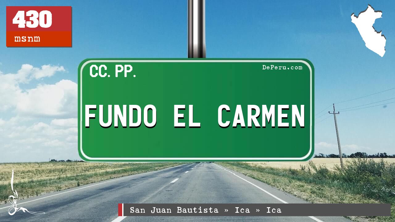 Fundo El Carmen