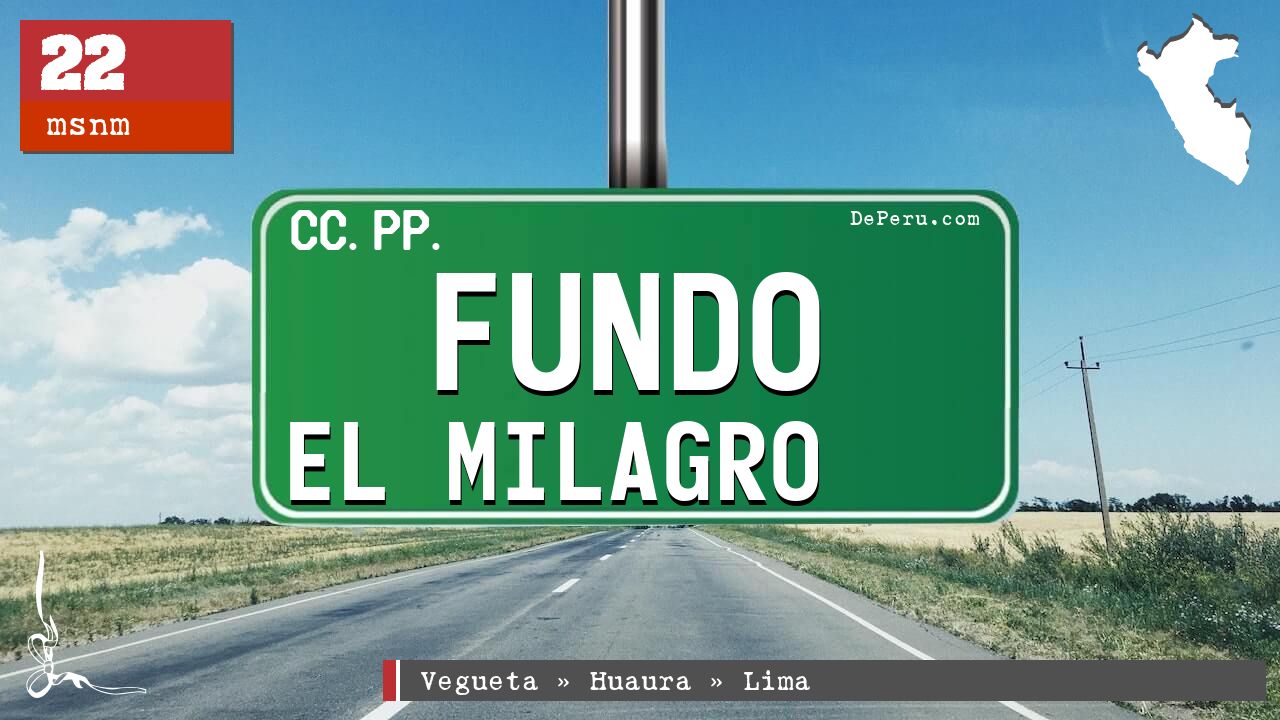 Fundo El Milagro