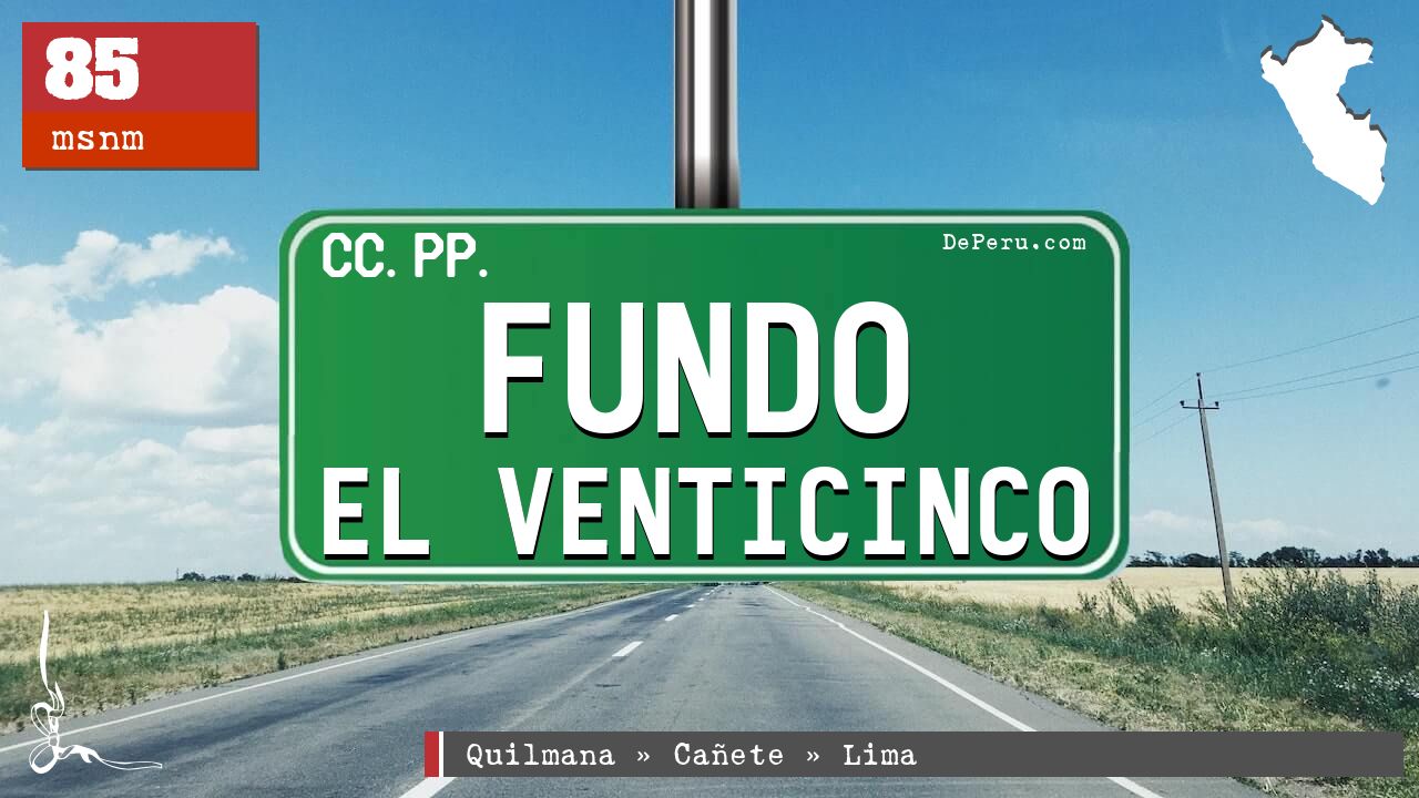 Fundo El Venticinco