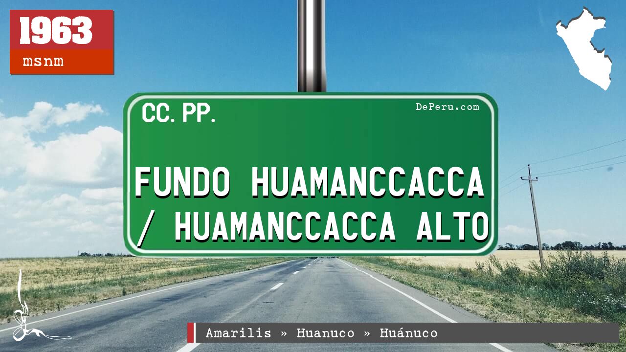Fundo Huamanccacca / Huamanccacca Alto