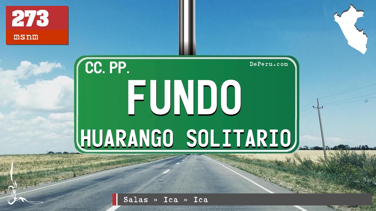 Fundo Huarango Solitario