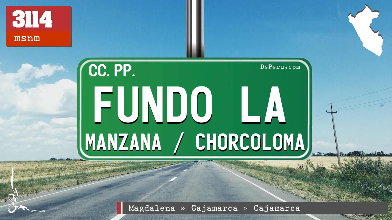 Fundo La Manzana / Chorcoloma