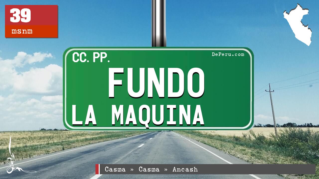 Fundo La Maquina