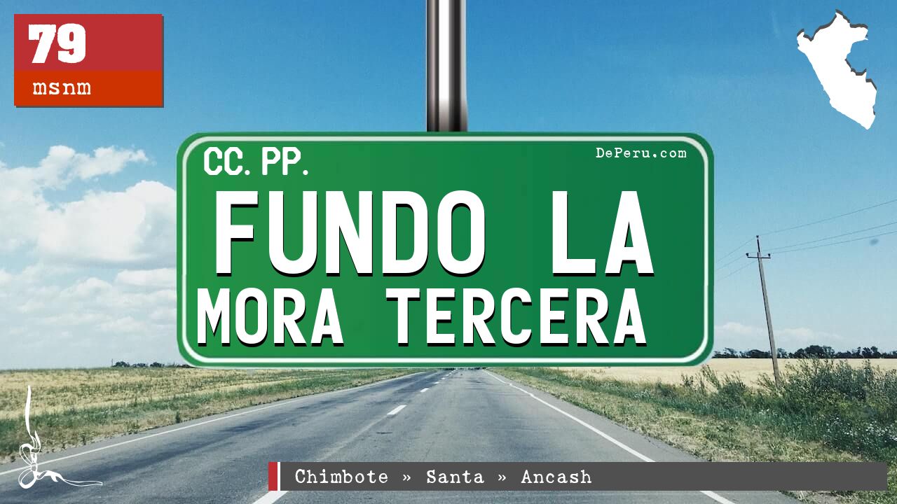 Fundo La Mora Tercera